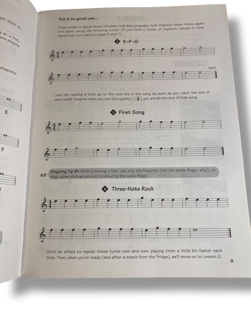 Hal Leonard Guitar 1 FastTrack Music Instruction Book and CD Electric or Acoustic