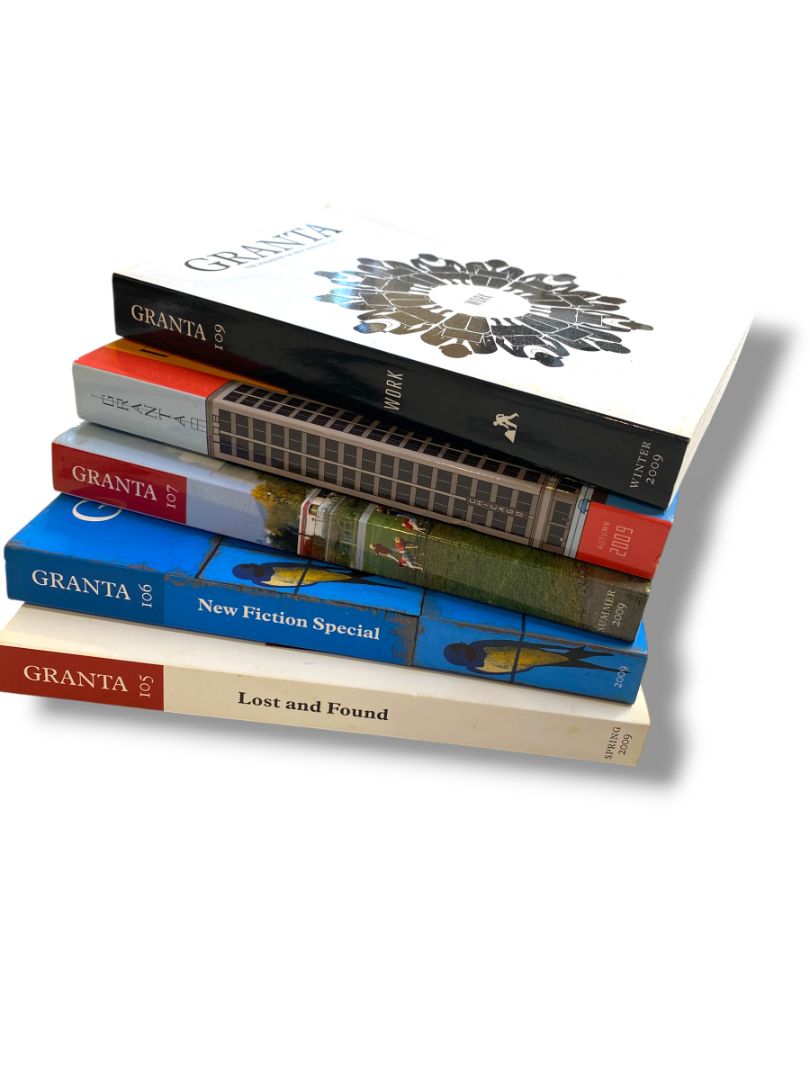 The Magazine of New Writing Issues of Granta 5 Paperback Books 105-109