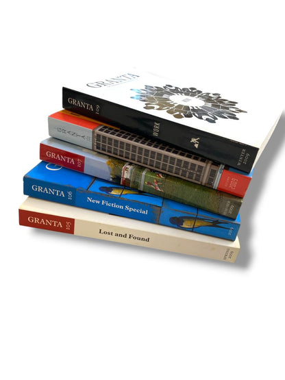 The Magazine of New Writing Issues of Granta 5 Paperback Books 105-109