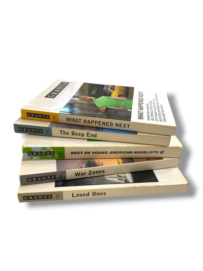 The Magazine of New Writing Issues of Granta 5 Paperback Books 95-99