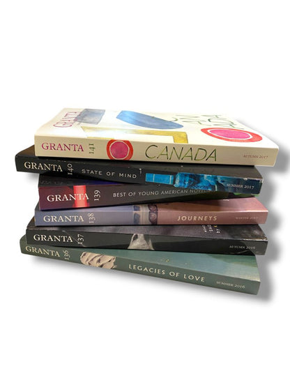The Magazine of New Writing Issues of Granta 6 Paperback Books 146-141