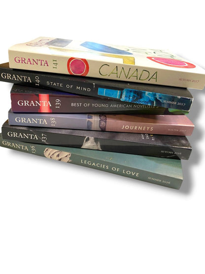The Magazine of New Writing Issues of Granta 6 Paperback Books 146-141