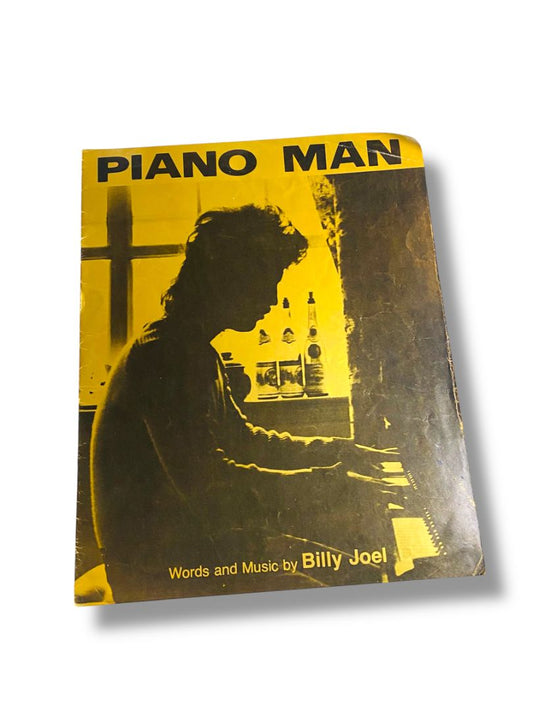 1974 Piano Man Sheet Music Billy Joel Blackwood Music