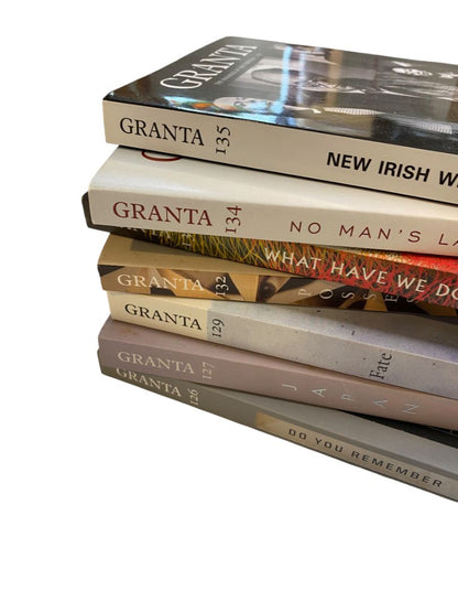 The Magazine of New Writing Issues of Granta 7 Paperback Books 126-135