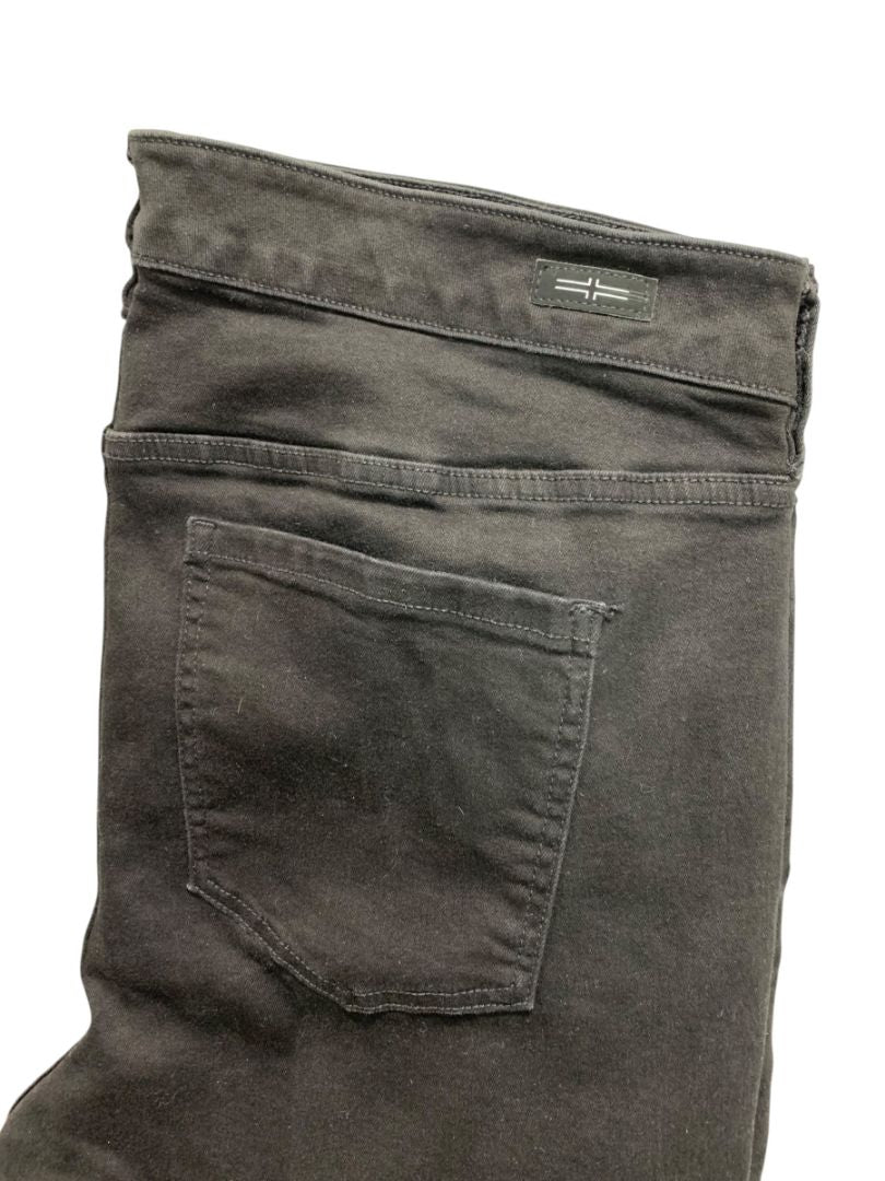 Size 16W Liverpool Womens Black Jeans Stretch Denim Straight Leg