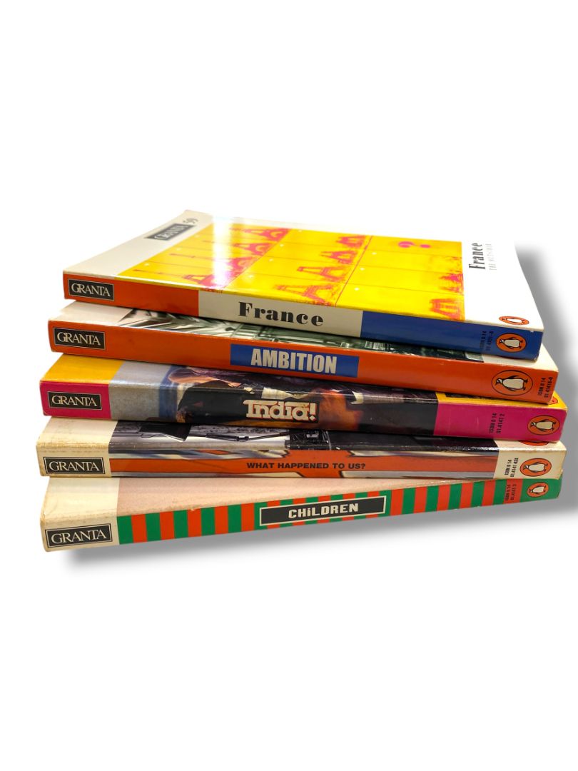 1990s The Magazine of New Writing Issues of Granta 5 Paperback Books 55-59