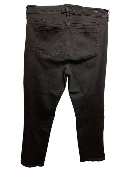 Size 16W Liverpool Womens Black Jeans Stretch Denim Straight Leg