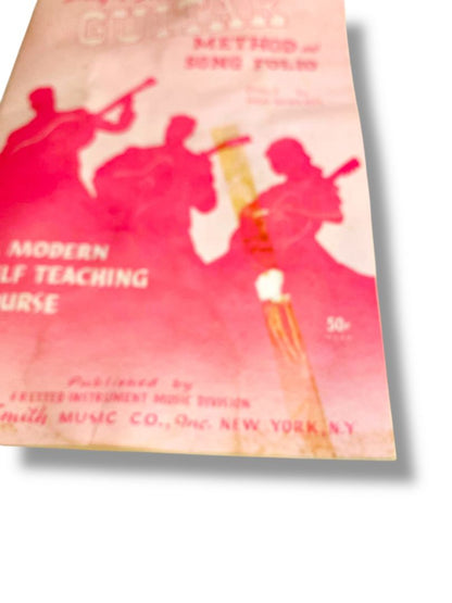 Vintage Sing n Strum Simplified Illustrated Pamphlet Method and Song Folio