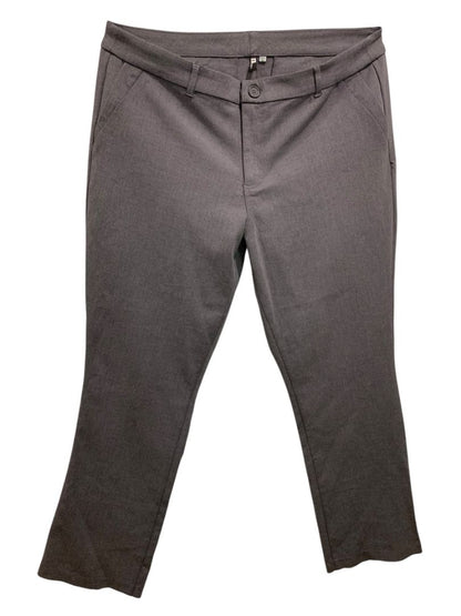 Size 16W Kut from the Kloth Womens Gray Dress Pants Stretch Trousers