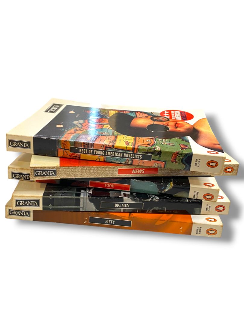 1990s The Magazine of New Writing Issues of Granta 5 Paperback Books 50-54