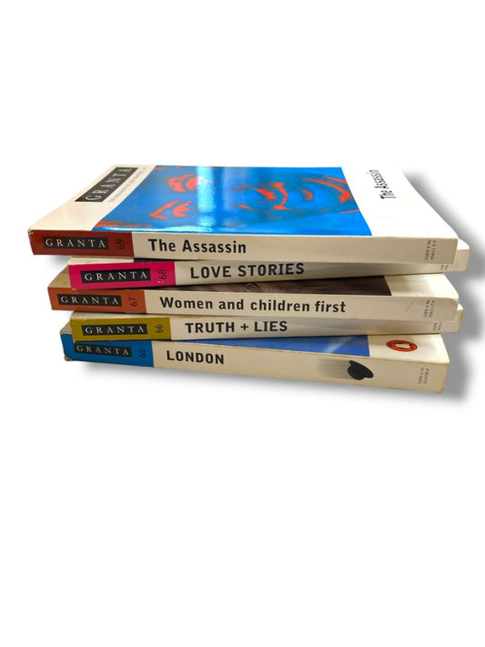 90s-2000s The Magazine of New Writing Issues of Granta 5 Paperback Books 65-69