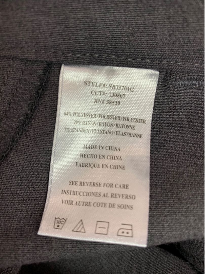 Size 16W Kut from the Kloth Womens Gray Dress Pants Stretch Trousers