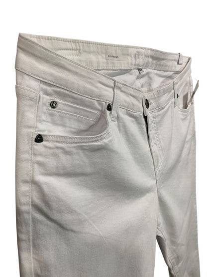 Size 16W Kut from the Kloth Womens New White Kate Boyfriend Jean Denim