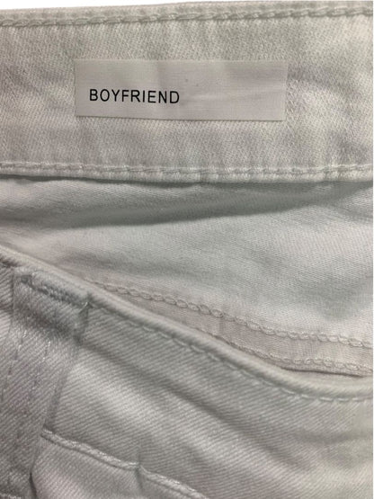 Size 16W Kut from the Kloth Womens New White Kate Boyfriend Jean Denim