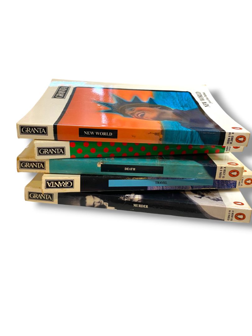 1980s The Magazine of New Writing Issues of Granta 5 Paperback Books 25-29