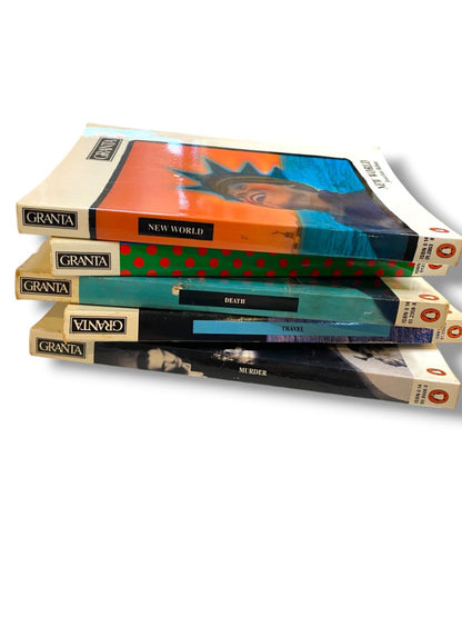 1980s The Magazine of New Writing Issues of Granta 5 Paperback Books 25-29