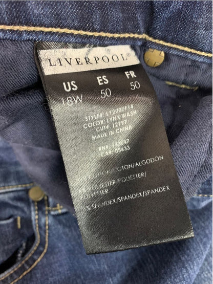 Size 18W Liverpool Womens Stretch Denim Jeans The Skinny