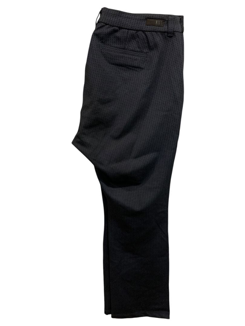 Size 16W Kut from the Kloth Womens Dress Pants Trousers Stretch Navy Blue Black Sparkle