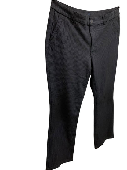 Size 16W Kut from the Kloth Womens Dress Pants Trousers Stretch Navy Blue Black Sparkle