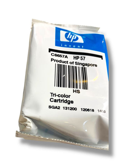 HP Invent HP57 C6657A Printer Ink Expired Tri-Color Cartridge New Sealed