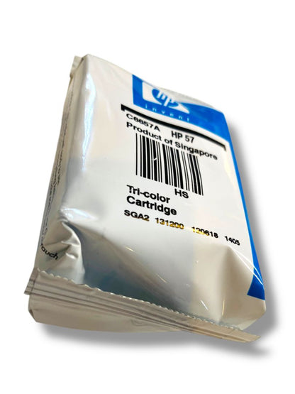 HP Invent HP57 C6657A Printer Ink Expired Tri-Color Cartridge New Sealed