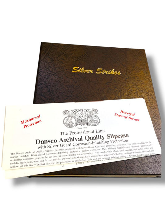 New Dansco Silver Strikes Coin Album Professional Line Archival Quality