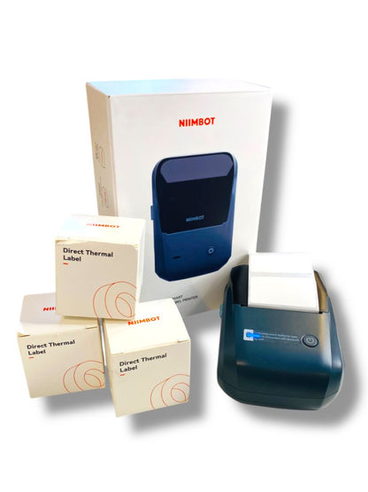 Nimbot B1 Label Printer Portable Pocket Label Maker Bluetooth with Labels