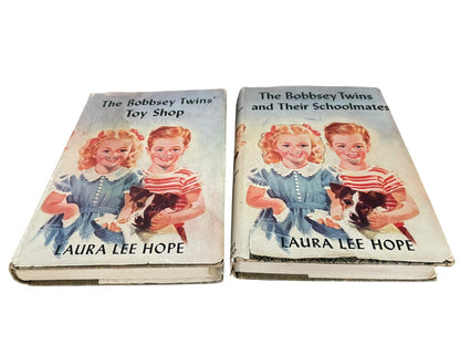 The Bobbsey Twins Lot of 2 Books Hardcover Laura Lee Hope