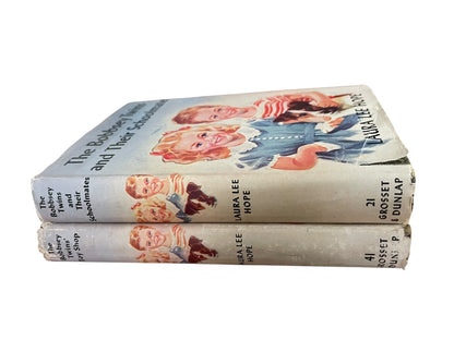 The Bobbsey Twins Lot of 2 Books Hardcover Laura Lee Hope
