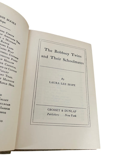 The Bobbsey Twins Lot of 2 Books Hardcover Laura Lee Hope