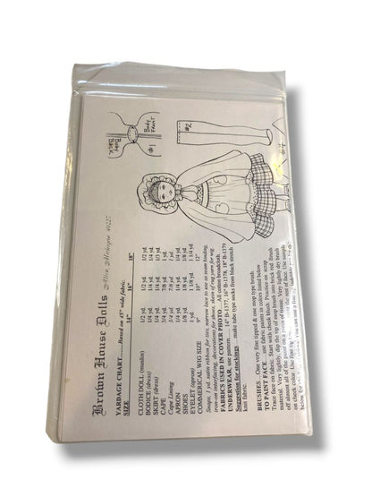 Easy Sew Designs Ireland International Cloth Doll & Costume Pattern New B-1471 16"