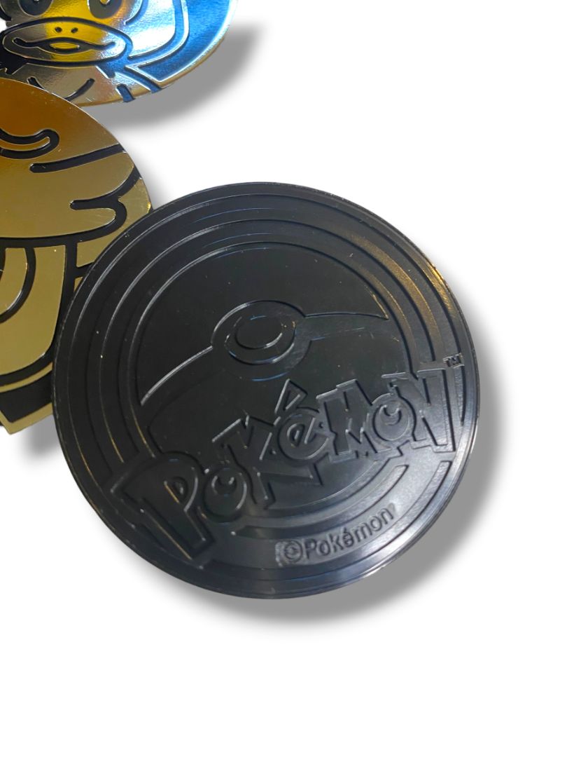 Lot of 18 Pokemon Trading Card Game Tokens 2" Diameter