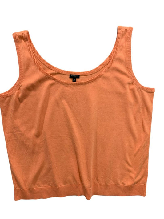 Size 3X Talbots Woman Peach Sweater Shell Tank Shirt