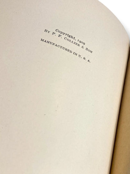 Harvard Classics 11 Origin of Species by Charles Darwin 1909 Deep Red Binding