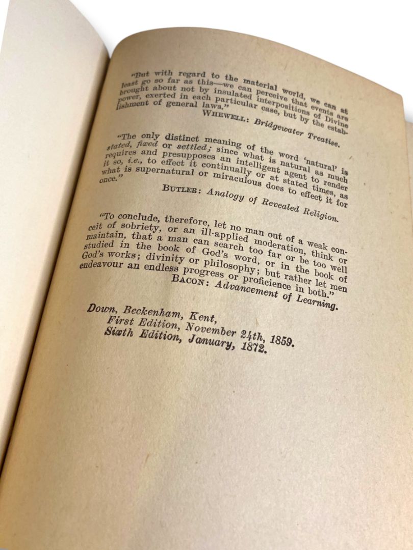 Harvard Classics 11 Origin of Species by Charles Darwin 1909 Deep Red Binding