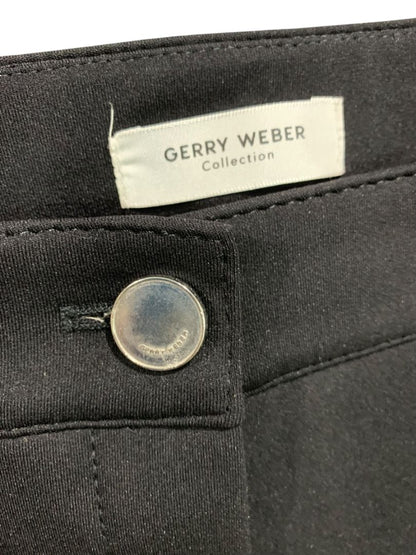 Size 42 (12 US) Gerry Weber Collection Black Side Stripe Red Scuba Fabric Pants