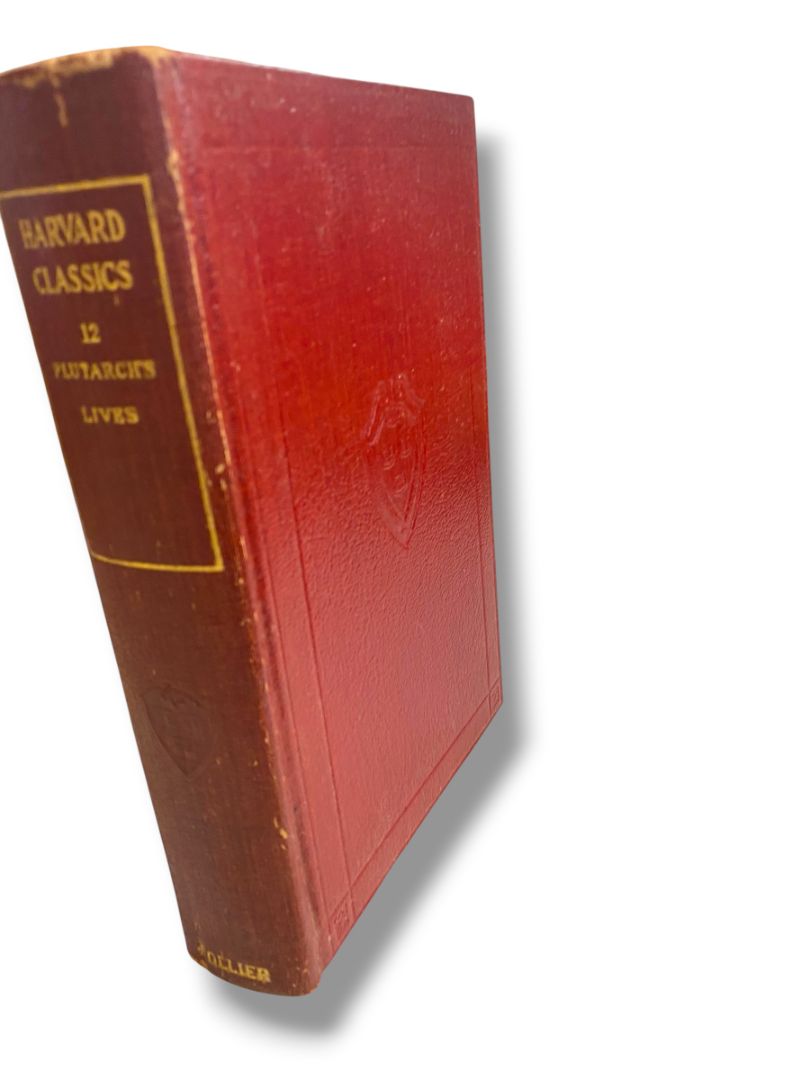 Harvard Classics 12 Plutarchs Lives 1909 Hardcover Book Collier & Son