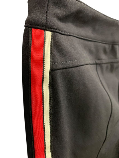 Size 42 (12 US) Gerry Weber Collection Black Side Stripe Red Scuba Fabric Pants