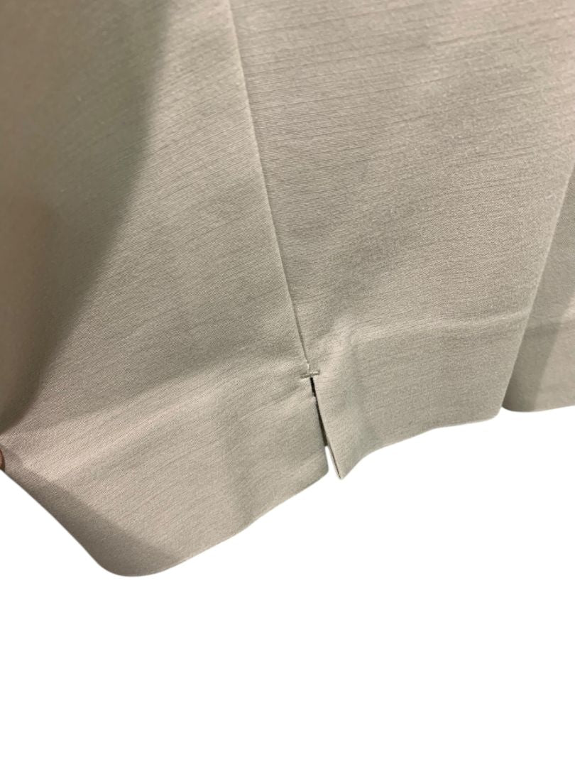 Size 16 J.Jill Essential Cotton Stretch Brown Womens Pull On Pants Zip Pockets