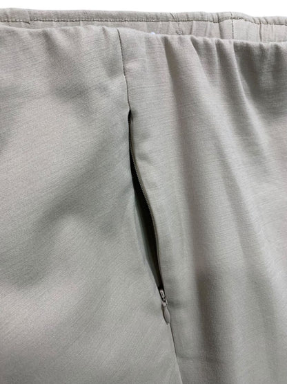 Size 16 J.Jill Essential Cotton Stretch Brown Womens Pull On Pants Zip Pockets