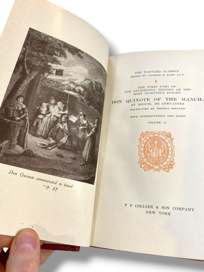 Harvard Classics 19 Faust Egmont Doctor Faustus 1909 Hardcover Book Collier & Sons