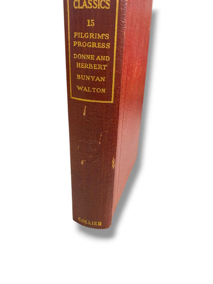 Harvard Classics 15 Pilgrims Progress Donne and Herbert 1909 Hardcover Book