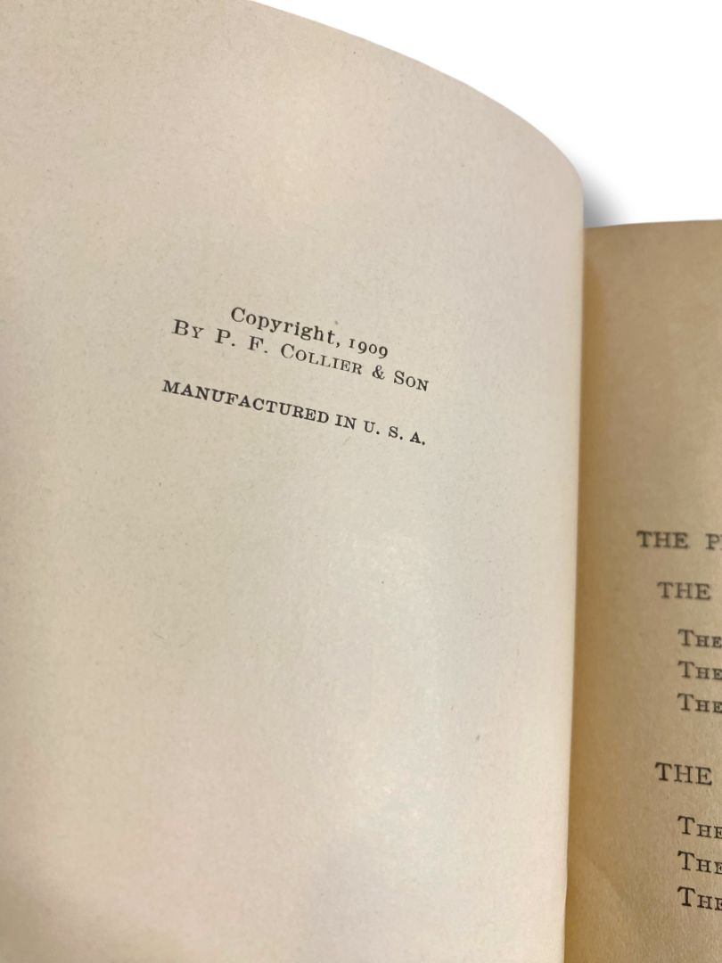 Harvard Classics 15 Pilgrims Progress Donne and Herbert 1909 Hardcover Book