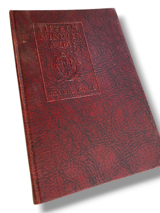 Fifteen Minutes A Day Reading Guide The Harvard Classics 1926 by Charles Eliot