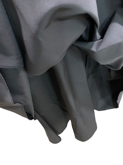 Size 18 Davids Bridal New Black Satin Ruched Waist Dress Knee Length