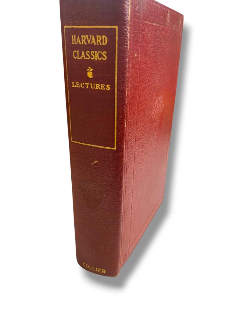 Harvard Classics Lectures Nielson 1914 Hardcover Book P.F. Collier & Son