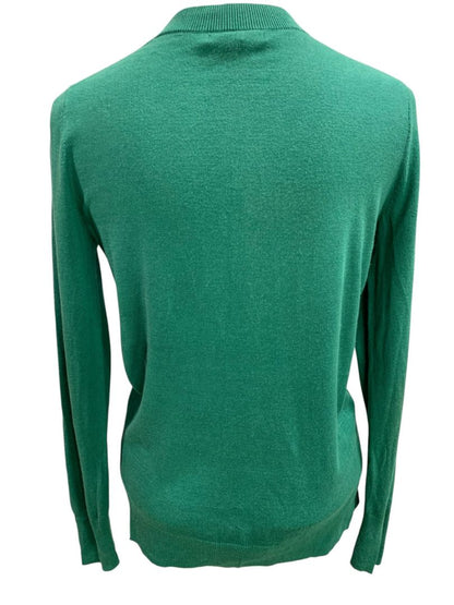 Medium Banana Republic Womens Emerald Green Crewneck Sweater