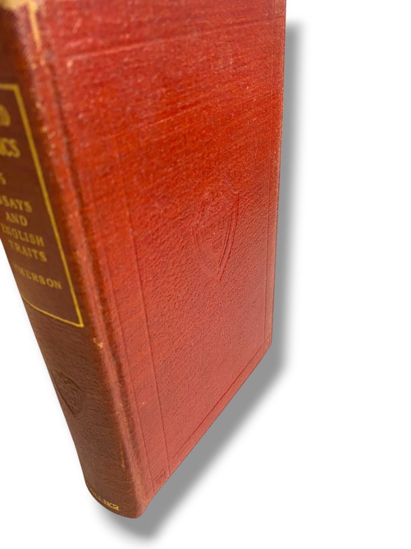 Harvard Classics 5 Essays and English Traits Emerson 1909 Hardcover Book