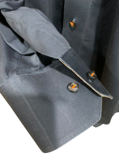 3XL (18.5-19  38) Levinas Contemporary Fit Mens Button Up Dress Shirt Navy Blue