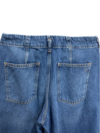 Size 27 Anthropologie Pilcro Georgia Full-Length High-Rise Barrel Jeans